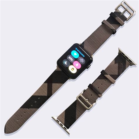 amazon burberry apple watch band|burberry apple watch band 44mm.